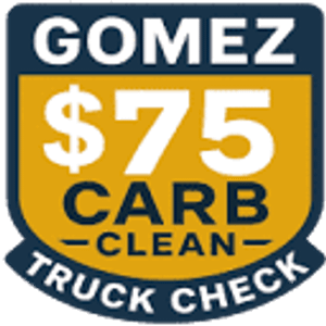 Gomez $75 CARB Clean Truck Check & Mobile Service