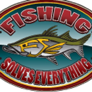 Fishing Solves Everything - Logo