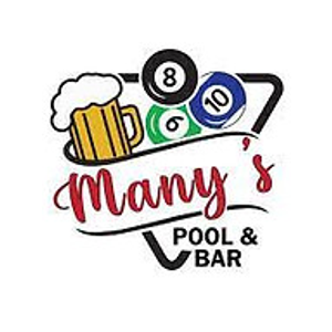 Many's pool and bar - Logo