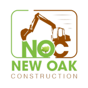 New Oak Construction - Land Clearing, Concrete, Septic, & General Contractor - Logo