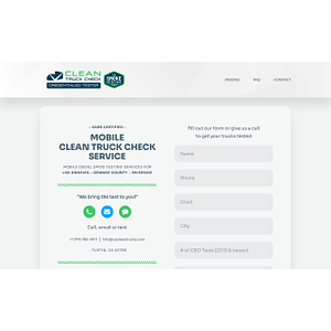 CARB Clean Truck Check - Diesel SMOG - The Smoke Detectors (Mobile Service) - Logo