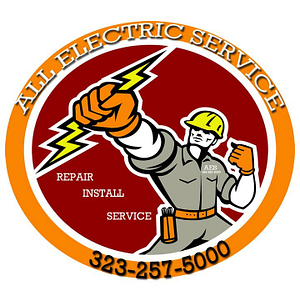 ALL ELECTRIC SERVICE - Logo