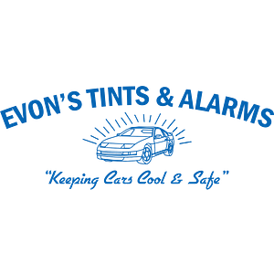 Evon's Tints & Alarms - Logo