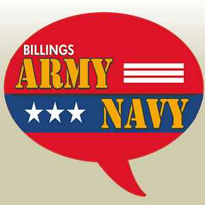 Billings Army Navy Surplus Store - Logo