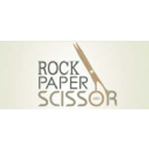 Rock Paper Scissor Hair Bar - Logo