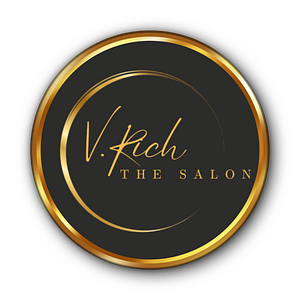 Vibe & Unwind Suite @ V.Rich The Salon - Logo