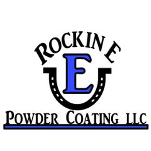 Rockin E Powder Coating, LLC - Logo