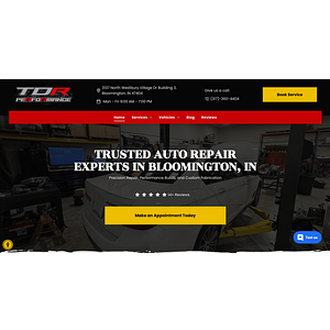 TDR Performance Garage - Logo