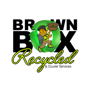 Brown Box Recycled & Courier Services - Logo