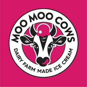 Moo Moo Cows - Ice Cream - Logo