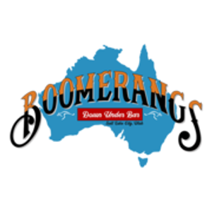 Boomerangs Down Under Bar - Logo