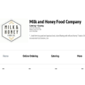 Milk and Honey Food Company - Logo