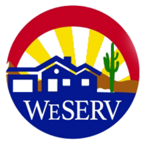 WeSERV Pinal County - Logo