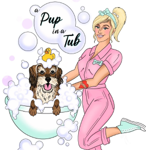 A Pup In A Tub Mobile Pet Spa - Logo