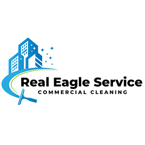 Real Eagle Service - Commercial and Janitorial Services - Logo