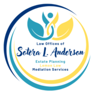 Law Offices of Sotera L. Anderson - lemon law and estate planning - Logo