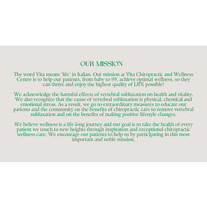 Vita Chiropractic and Wellness Centre