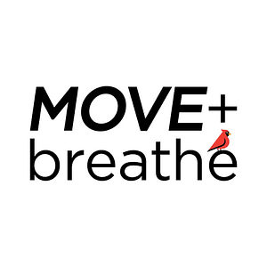 MOVE+breathe - Yoga, Strength Training and Nutrition and Accountability Coaching - Logo