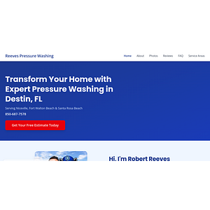 Reeves pressure washing