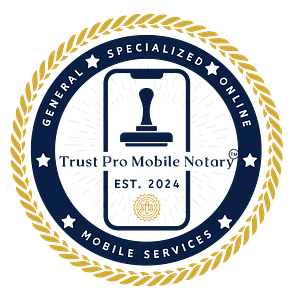 Trust Pro Mobile Notary - Logo