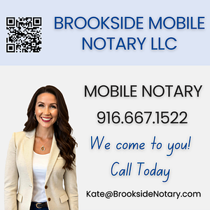 Brookside Mobile Notary Apostille & Fingerprinting - Logo