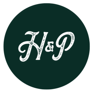 Hitched & Poured Mobile Bar - Logo