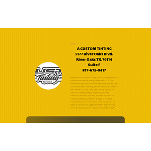 A Custom Tinting - Logo