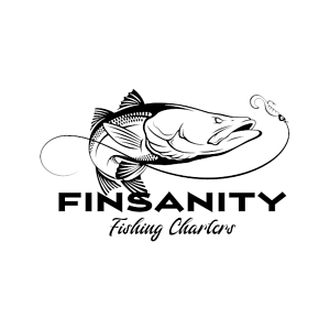 FinSanity Charters With Captain Chuck Rogers - Logo