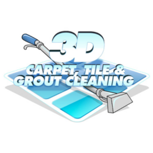 3D Carpet Tile & Grout Cleaning - Logo