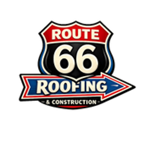 Route 66 Roofing & Construction - Logo