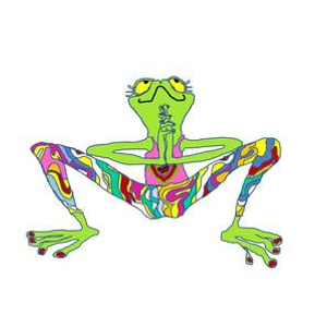 Frog Pose Yoga - Logo
