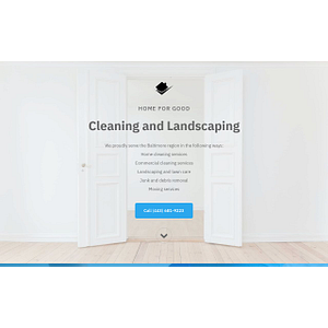 Home For Good - Cleaning & Landscaping - Logo