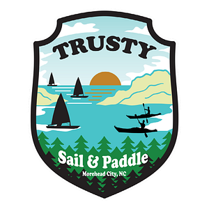 Trusty Sail and Paddle - Logo
