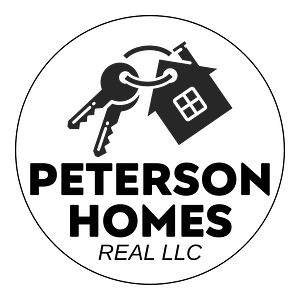 John and Sheryl Peterson, Real Estate Brokers, Peterson & Co. Homes | Real Broker LLC - Logo