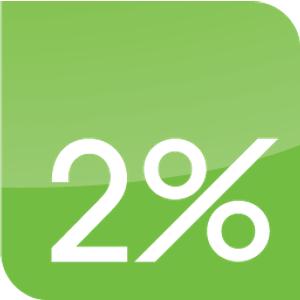 2% (Percent) Realty - Calvin Quach: Your Chestermere & Calgary Real Estate Expert - Logo