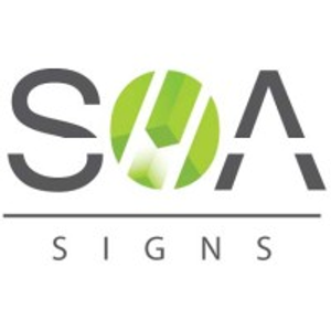 Sales Office Accessories Inc. / SOA Signs - Logo