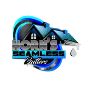 Horns Seamless Gutters and Leaf Guards - Logo