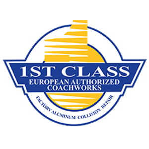 1st Class European Authorized Coachworks - Logo