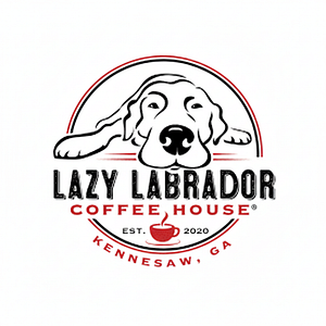 Lazy Labrador Coffee House - Logo