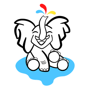 Dipped N Color Splat Studio - Logo