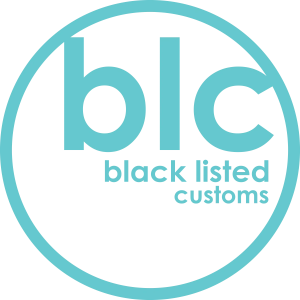 Black Listed Customs - Logo