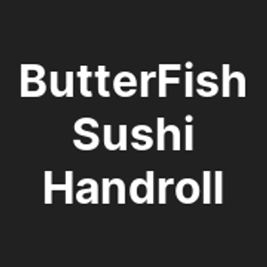 Butterfish Sushi