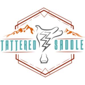 Tattered Saddle - Gordon Creek Stables - Logo