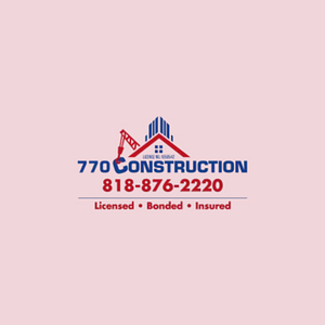 770 Construction Home Remodeling and Roofing services - Logo