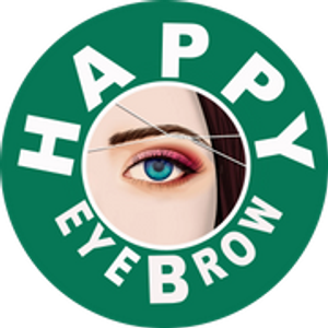 HAPPY EYEBROW Threading Salon - Logo
