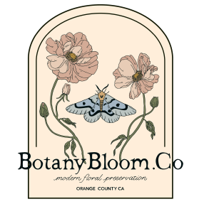 BotanyBloom.Co Flower Preservation - Logo