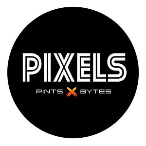 PIXELS Pints & Bytes - Logo