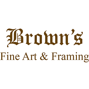 Brown's Fine Art & Framing - Logo