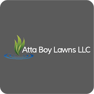 Atta Boy Lawns & Christmas Lights - Logo