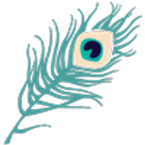 Ms. Peacock's Champagne Lounge - Logo